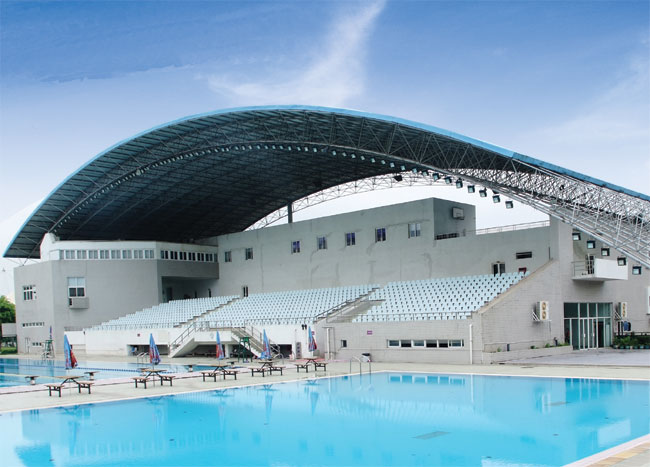 绍兴游泳馆网架